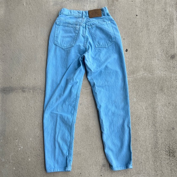 Calvin Klein Denim - Calvin Klein Over dyed Stone Washed Mid Rise Mom Jeans Size 8P 90s‎